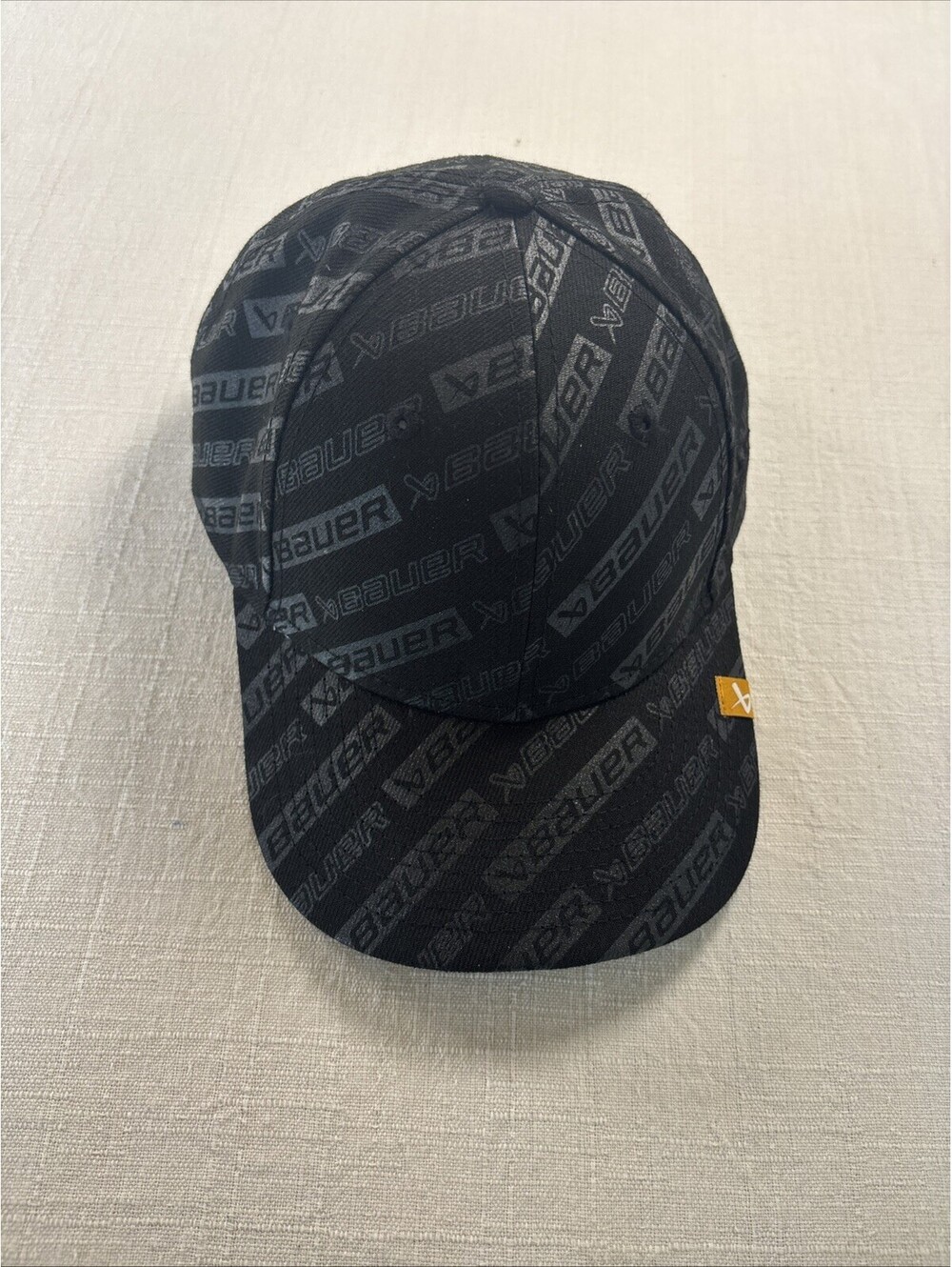 Bauer New Era 9Forty Full Print Adult Size Snapback-Black